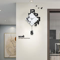Battery Operated Modern Wood Wall Clock — 30" — Small