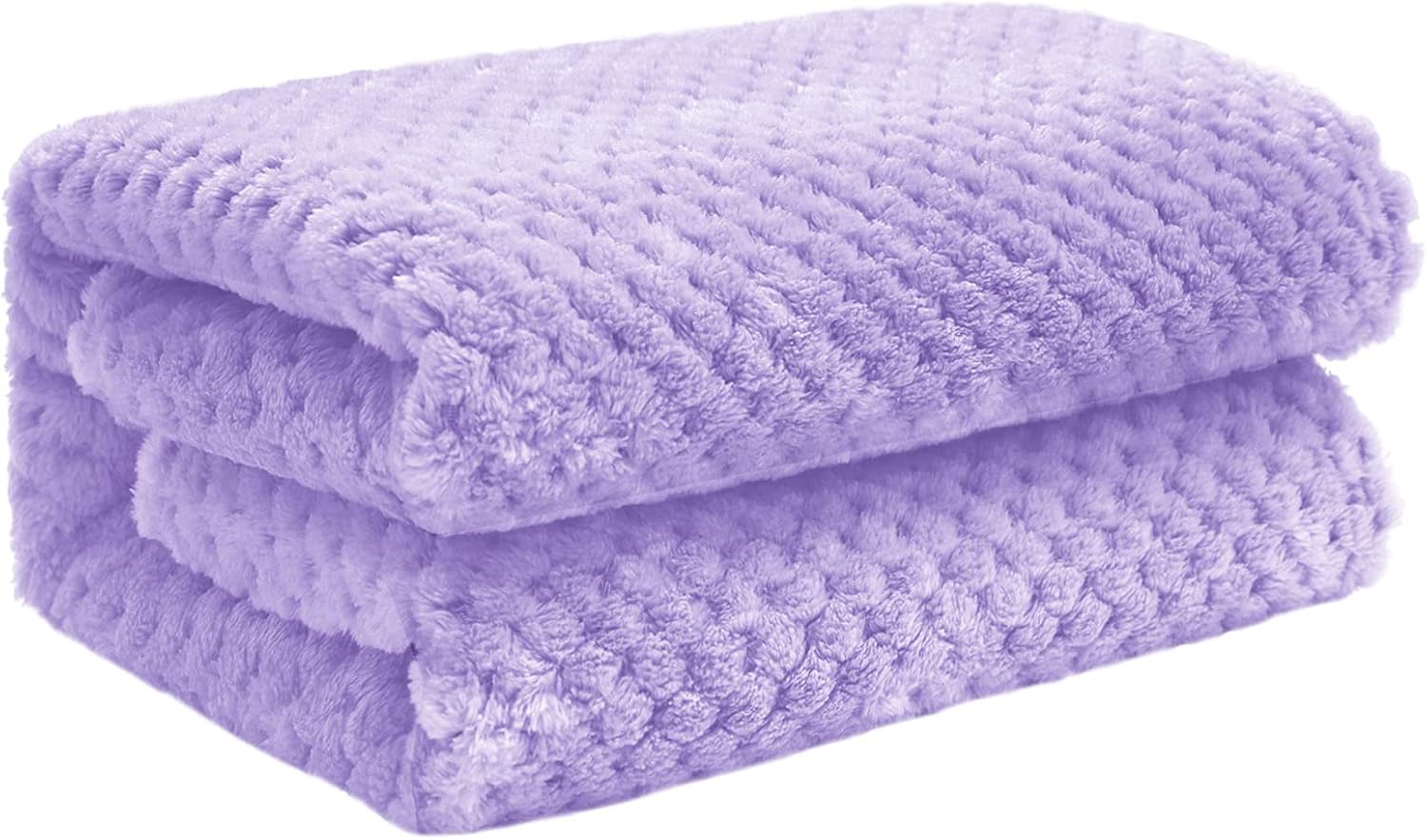 Beige Throw Pillow — 70" — Light Purple