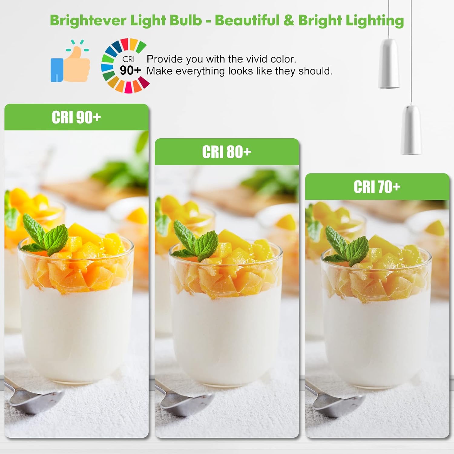 Dimmable Beige LED Bulb — Set of 1 - View 3