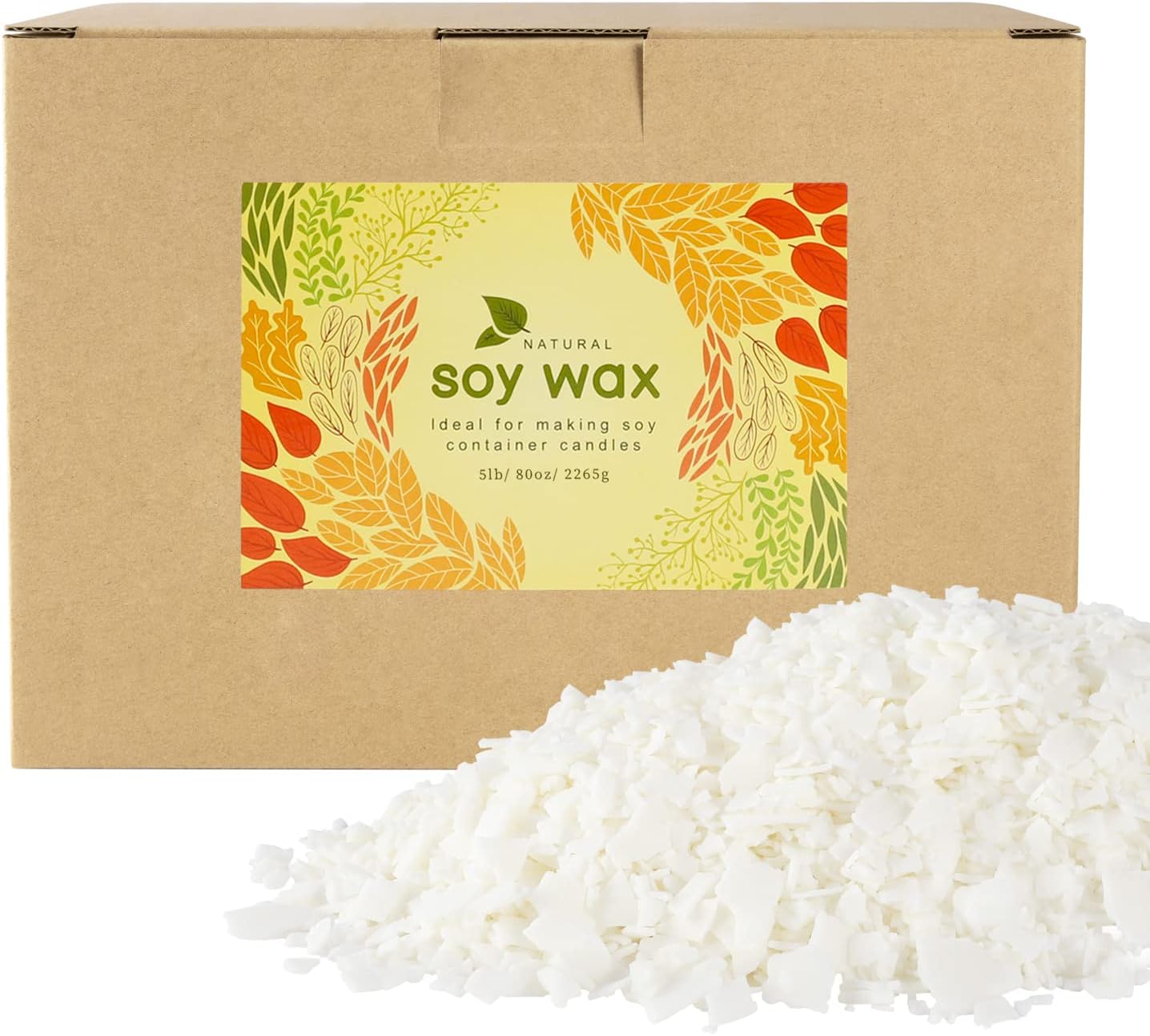 White Candle — 5lb-soy wax