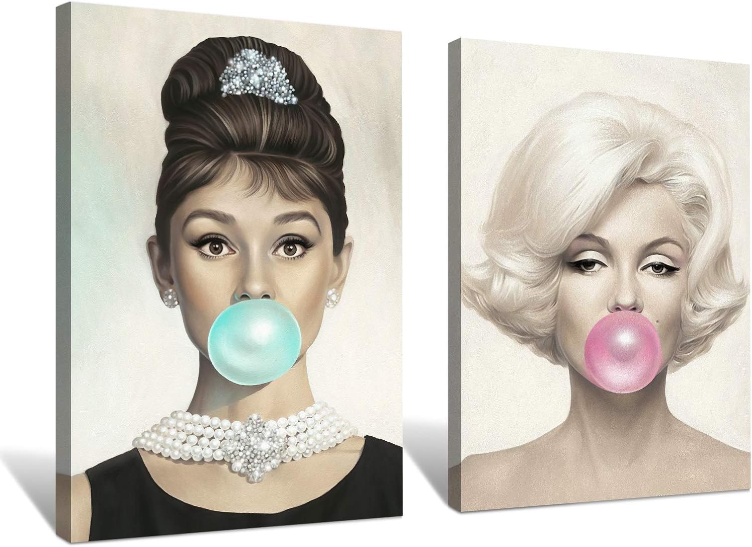 Metal Canvas Wall Art — 16" — Art02