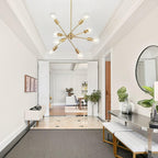Adjustable Farmhouse Black Chandelier - View 7