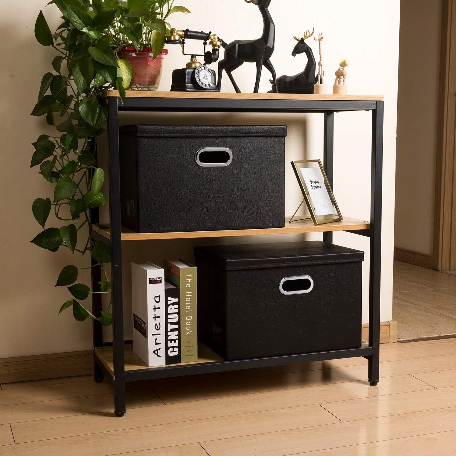 Black Storage Bin — 7x11 - View 3