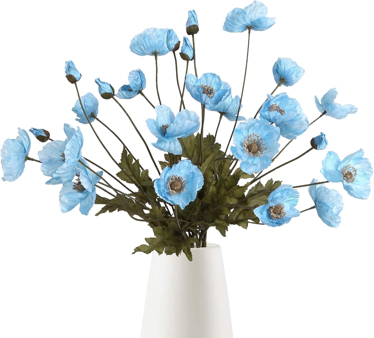 Blue Artificial Flowers — Sky Blue
