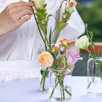 Modern Orange Vase — Set of 6 - View 2