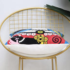 Blue Throw Pillow Cover — 18" - View 4