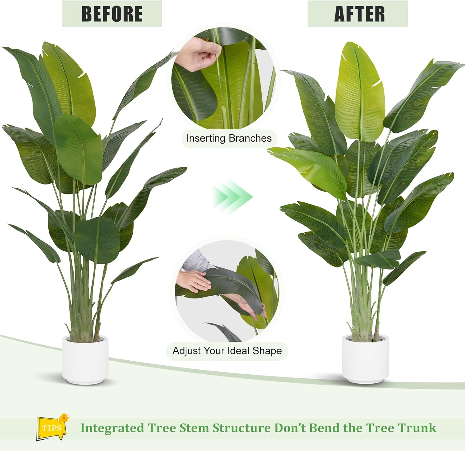 Fabric Faux Plant - View 4