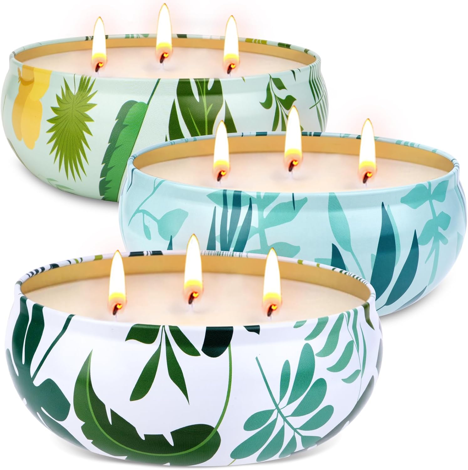 Soy Wax Metal Scented Candle - View 8