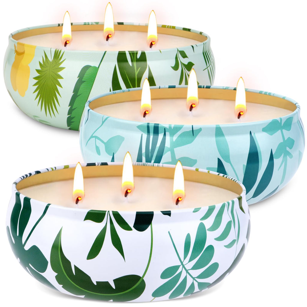 Soy Wax Metal Scented Candle