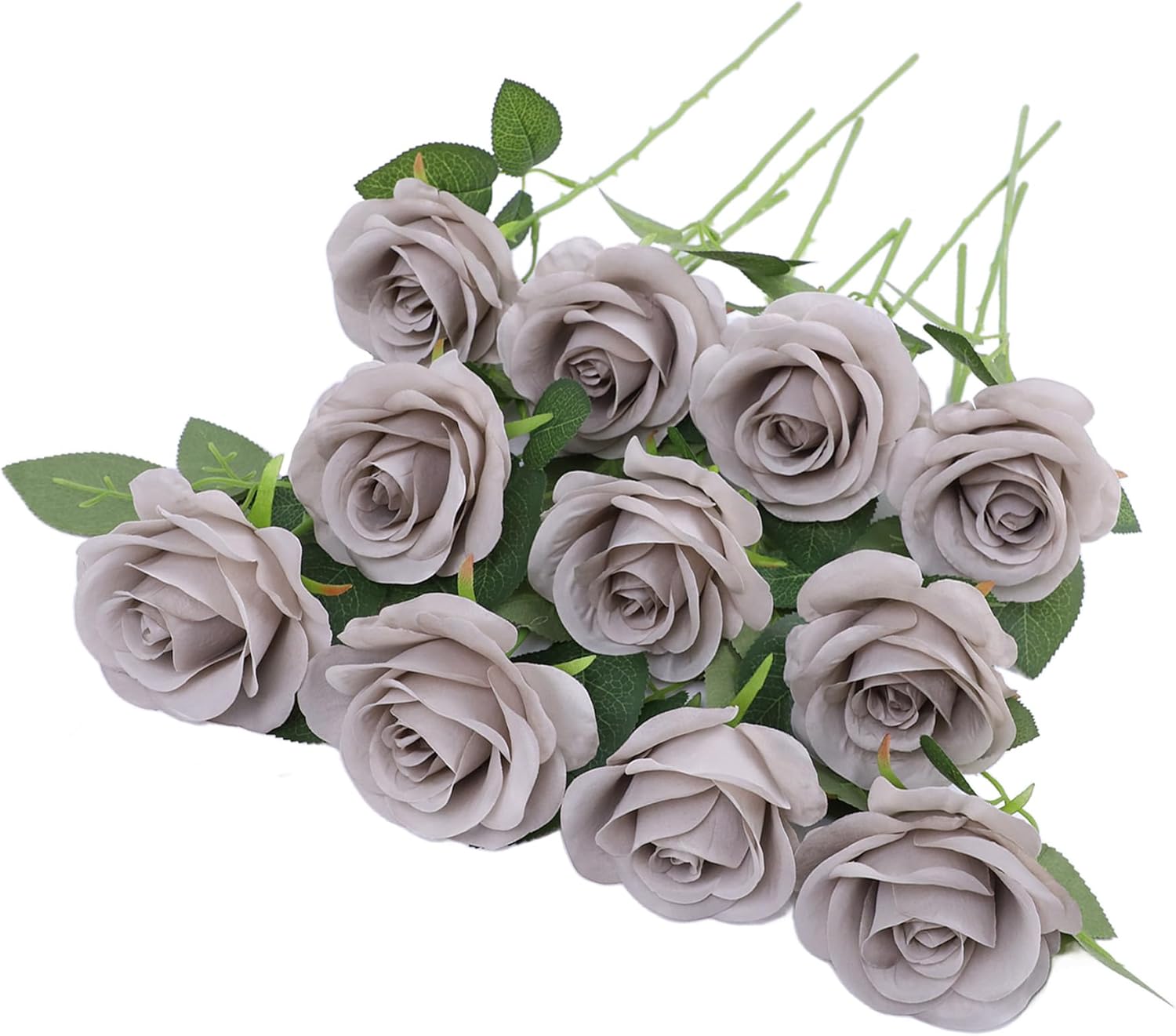 Beige Artificial Flowers — Grey