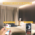 Dimmable White LED Strip Lights - View 2
