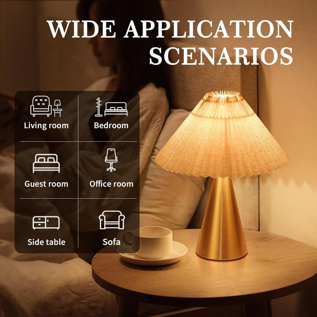 Luxe Black Table Lamp - View 3