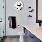 Modern Black Wall Decor — 12" - View 7