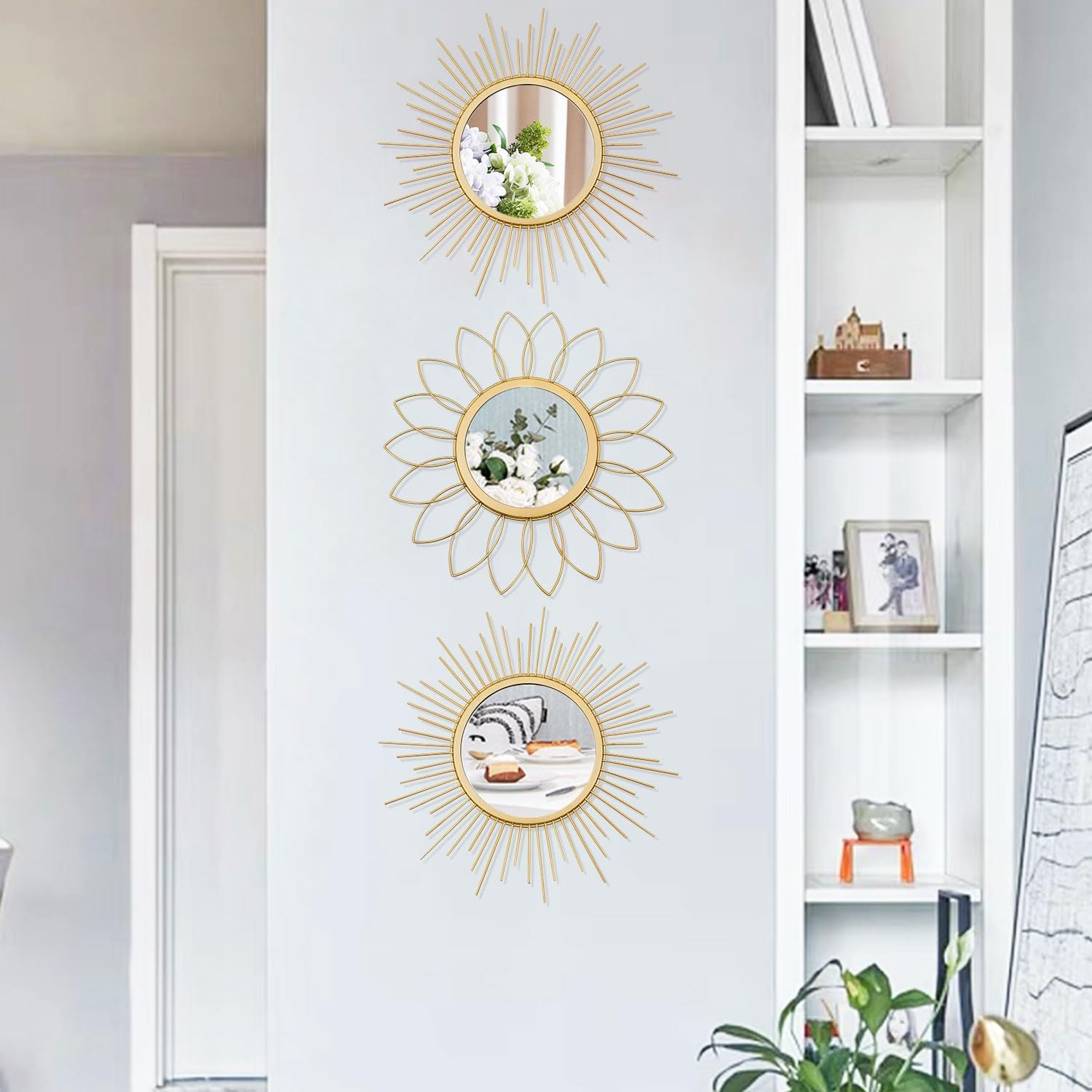 Luxe Black Wall Mirror - View 4