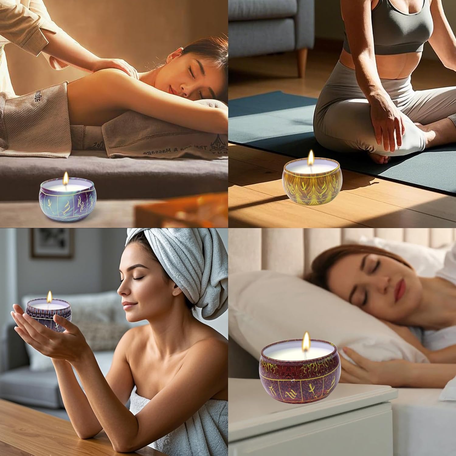 Soy Wax Wax Scented Candle - View 4