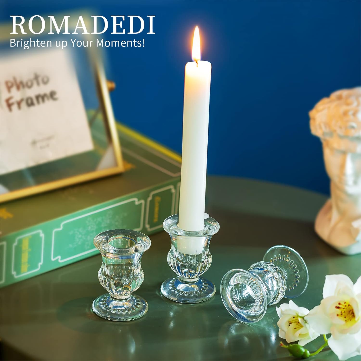 Glass Candle - View 2