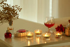 Round Luxe Gold Candle — Set of 24 - View 4