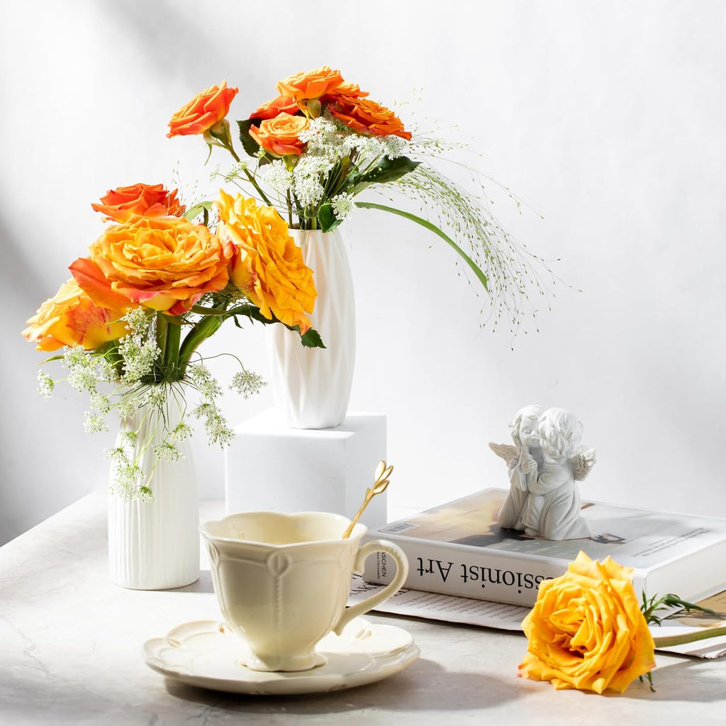 Boho Ceramic Vase Set — Set of 10 - View 7