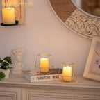 Luxe Black Pillar Candle — Set of 2 - View 4