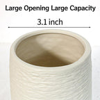 Modern Beige Flower Vase — Set of 2 - View 8