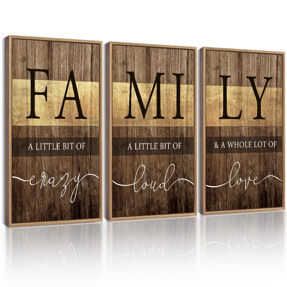 Framed Farmhouse Black Wall Decor — 16x24