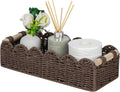 Beige Storage Basket — 14" — Brown