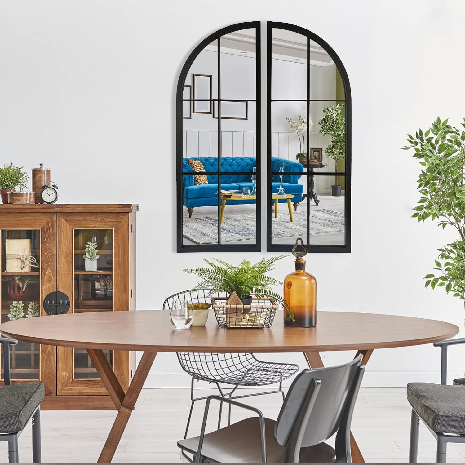 Farmhouse Black Mirror — 38" - View 9