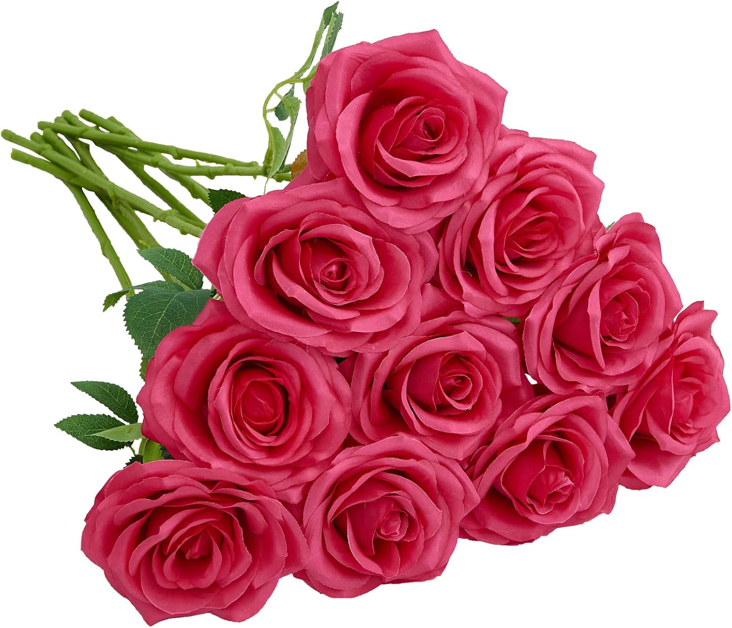 Beige Artificial Plant — Hot Pink