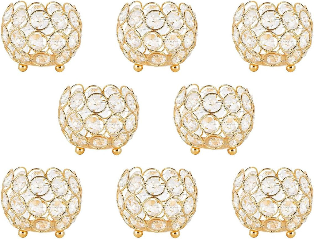 Luxe Gold Candle — Set of 12 — Gold