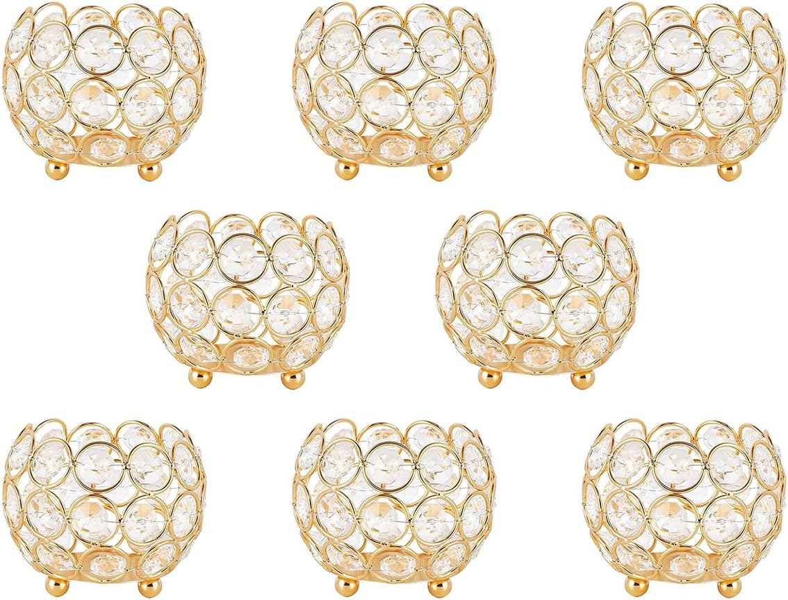 Luxe Gold Candle — Set of 12 — Gold