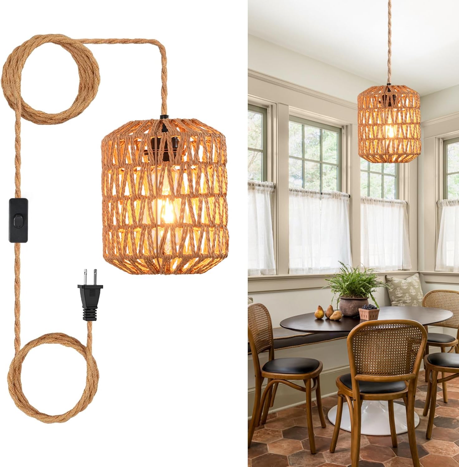 Farmhouse Metal Chandelier — D
