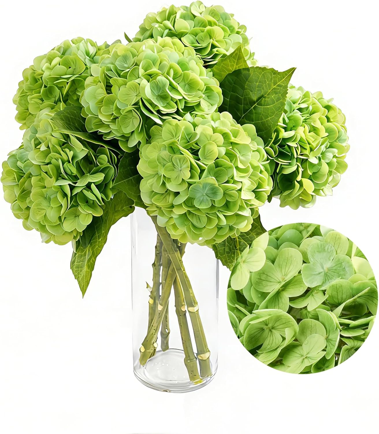 Blue Artificial Plant — 21" — Dark Green