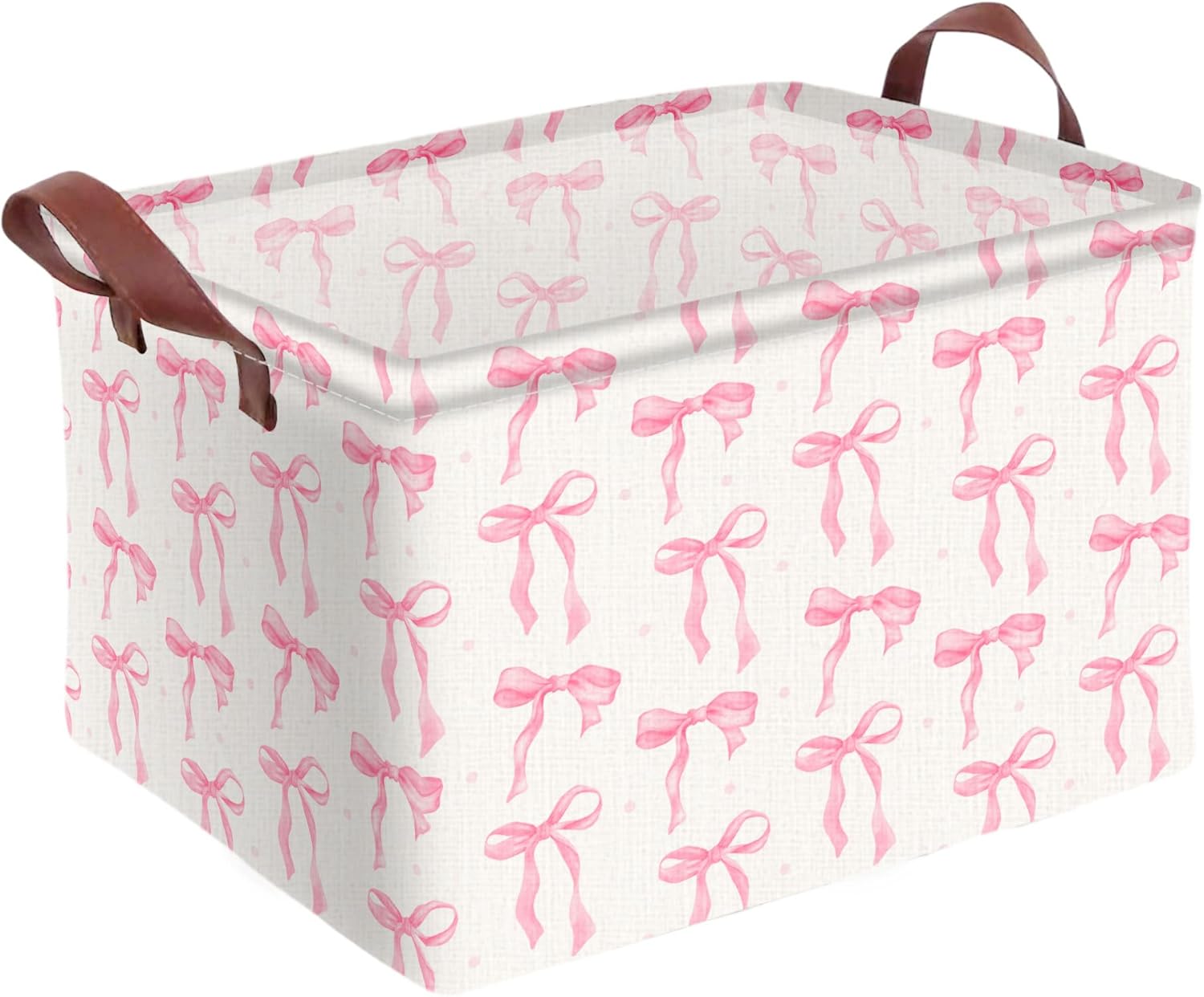 Pink Throw Pillow — Pink Bow