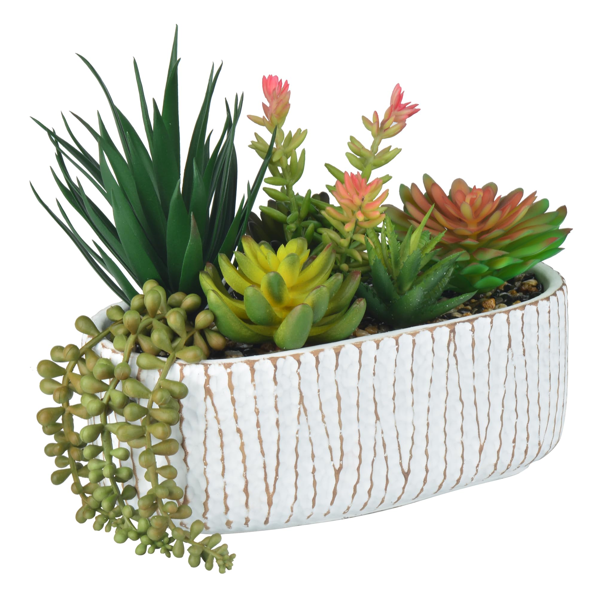 Faux Succulent — 8.7"