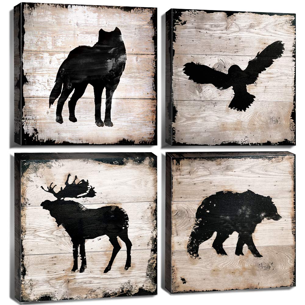 Farmhouse Black Wall Decor — 16"