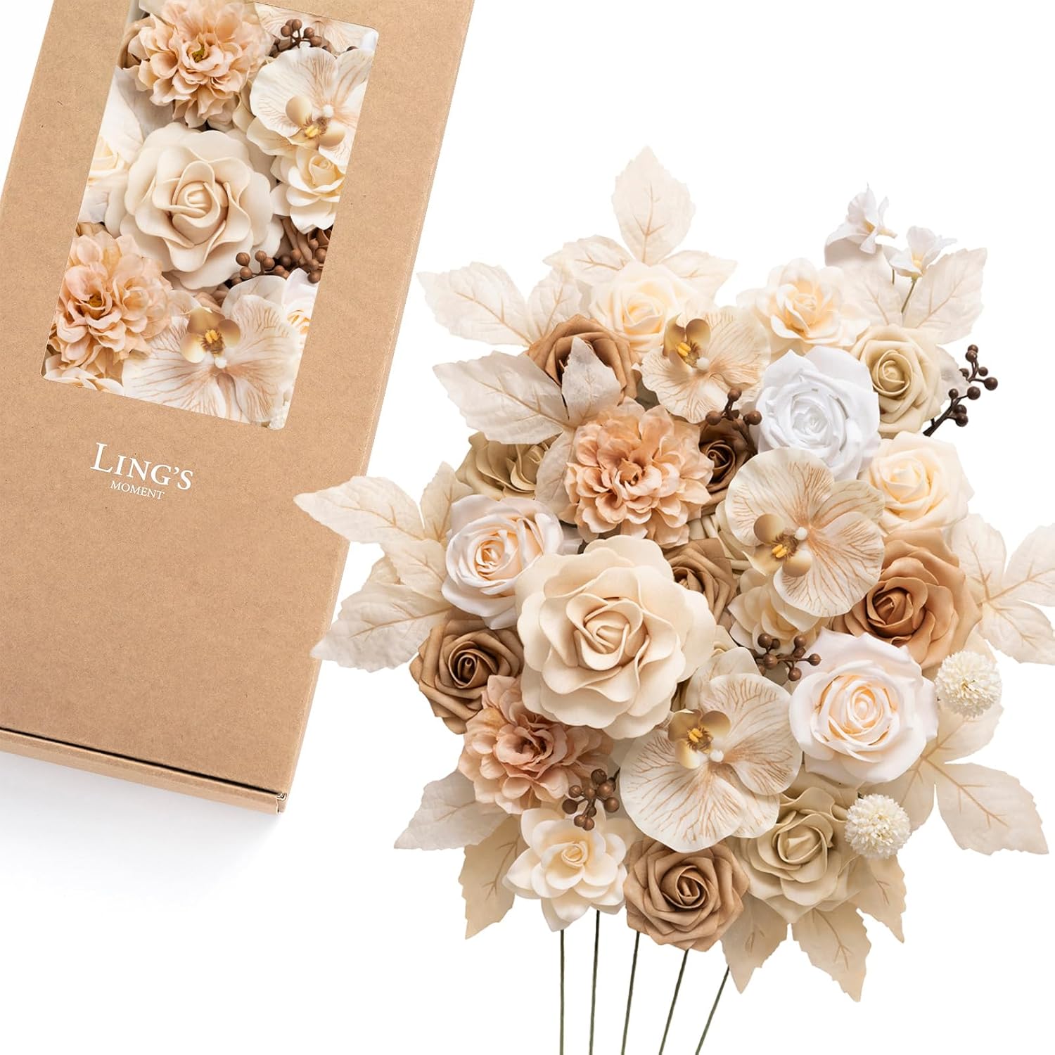 Beige Artificial Plant — Beg-tawny Beige