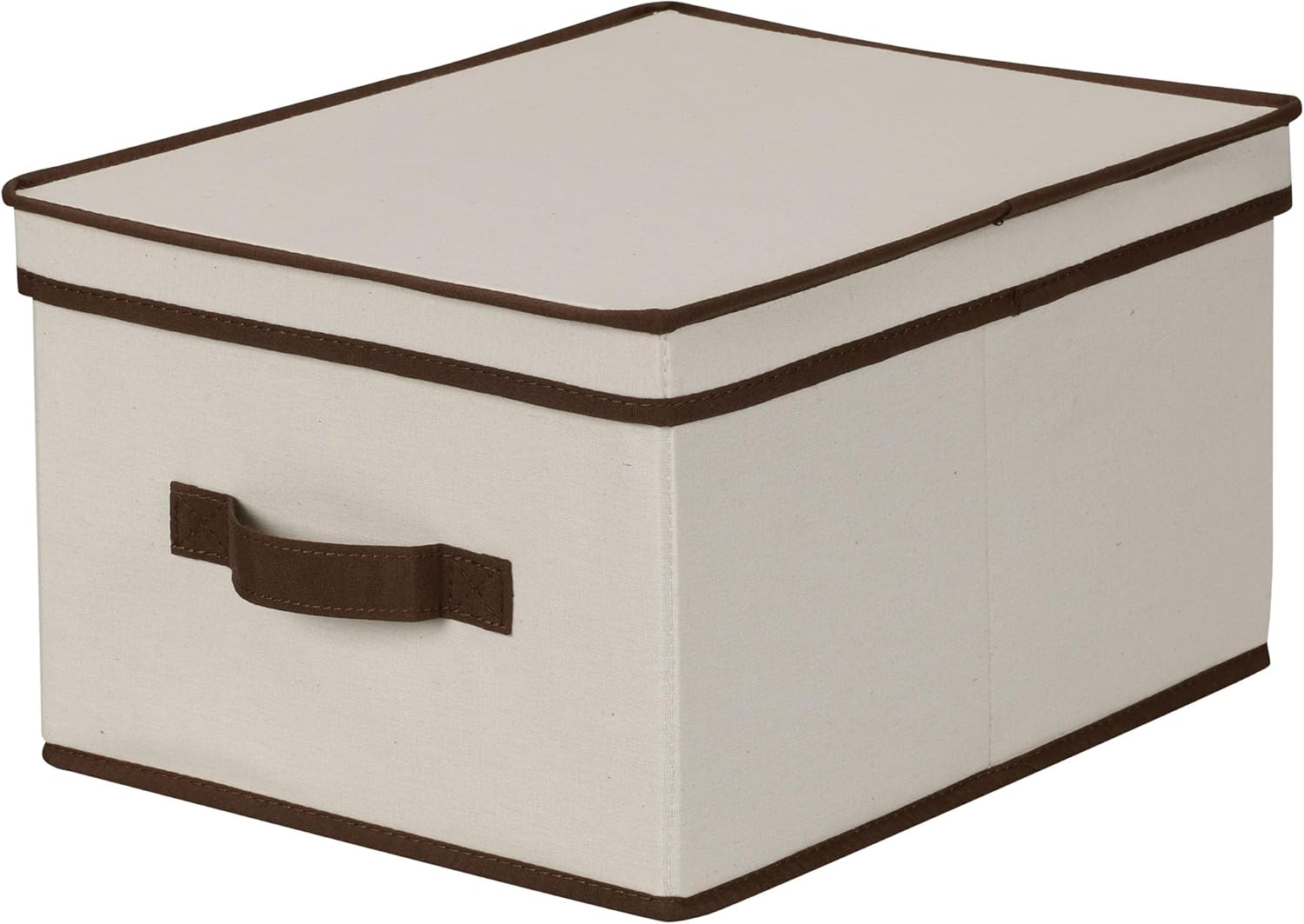 Fabric Storage Basket — Set of 1 — Large - 12"W x 15"D