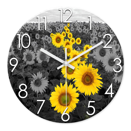 Battery Operated Blue Wall Clock — 20"