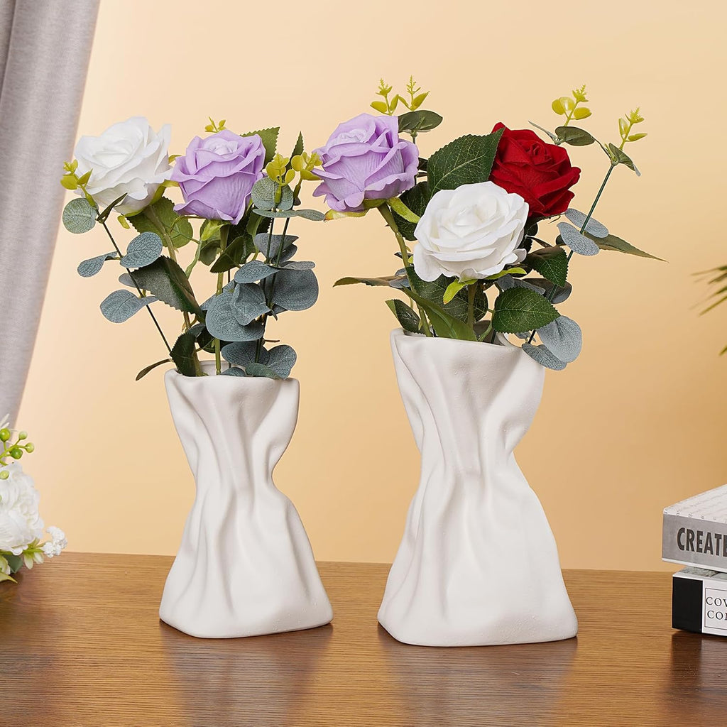 Boho Black Flower Vase — Set of 2 - View 8