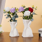Boho Black Flower Vase — Set of 2 - View 8