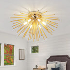 Luxe Black Chandelier — 6-Light