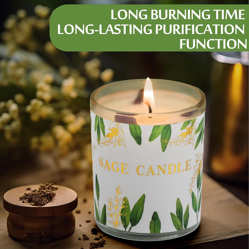Luxe Glass Scented Candle - View 3