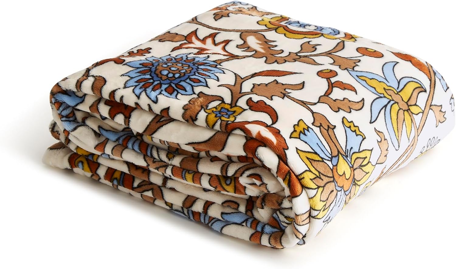 Oversized Beige Throw Pillow — Marrakesh Vines Neutral