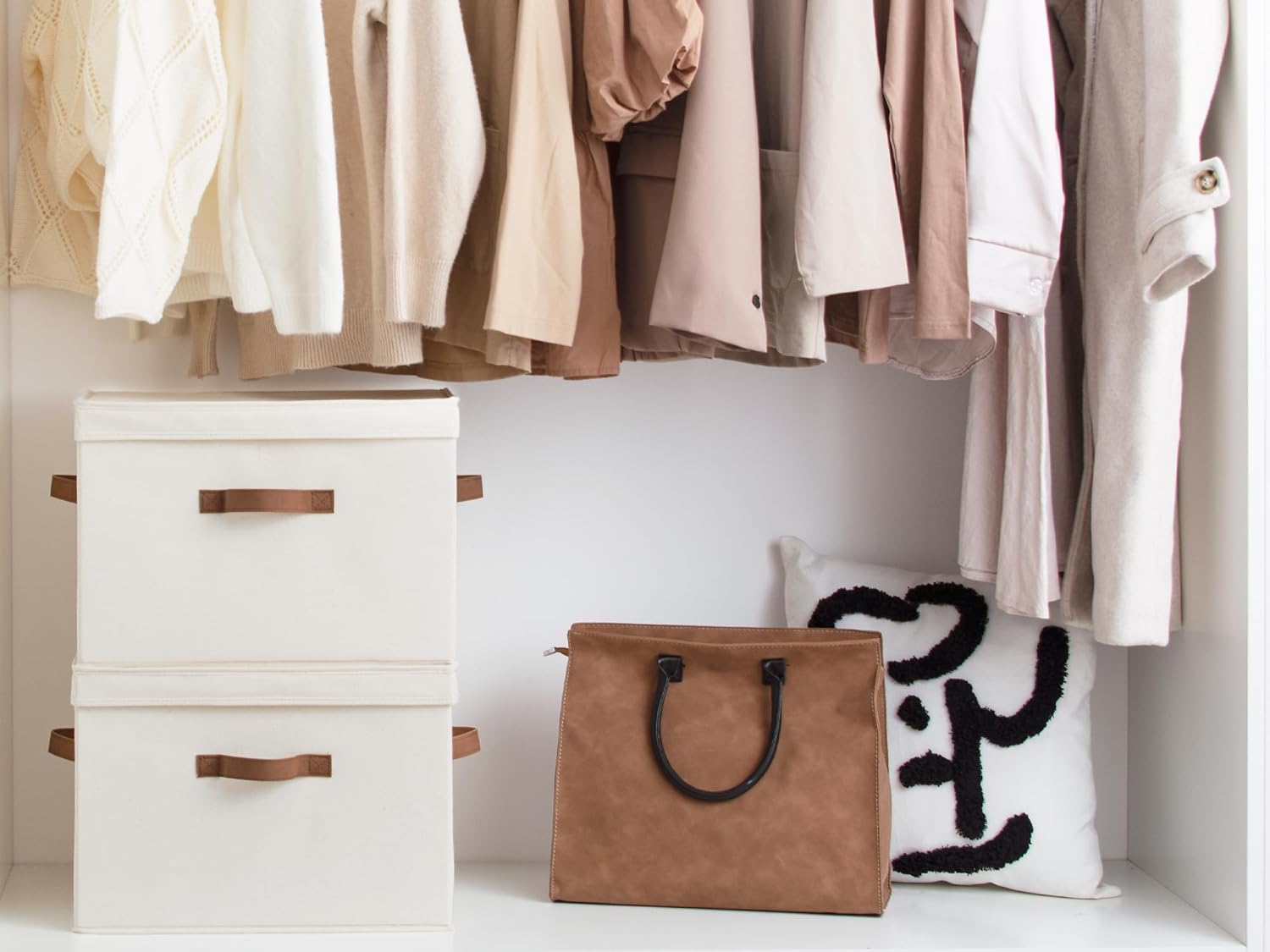 Beige Storage Bin - View 4