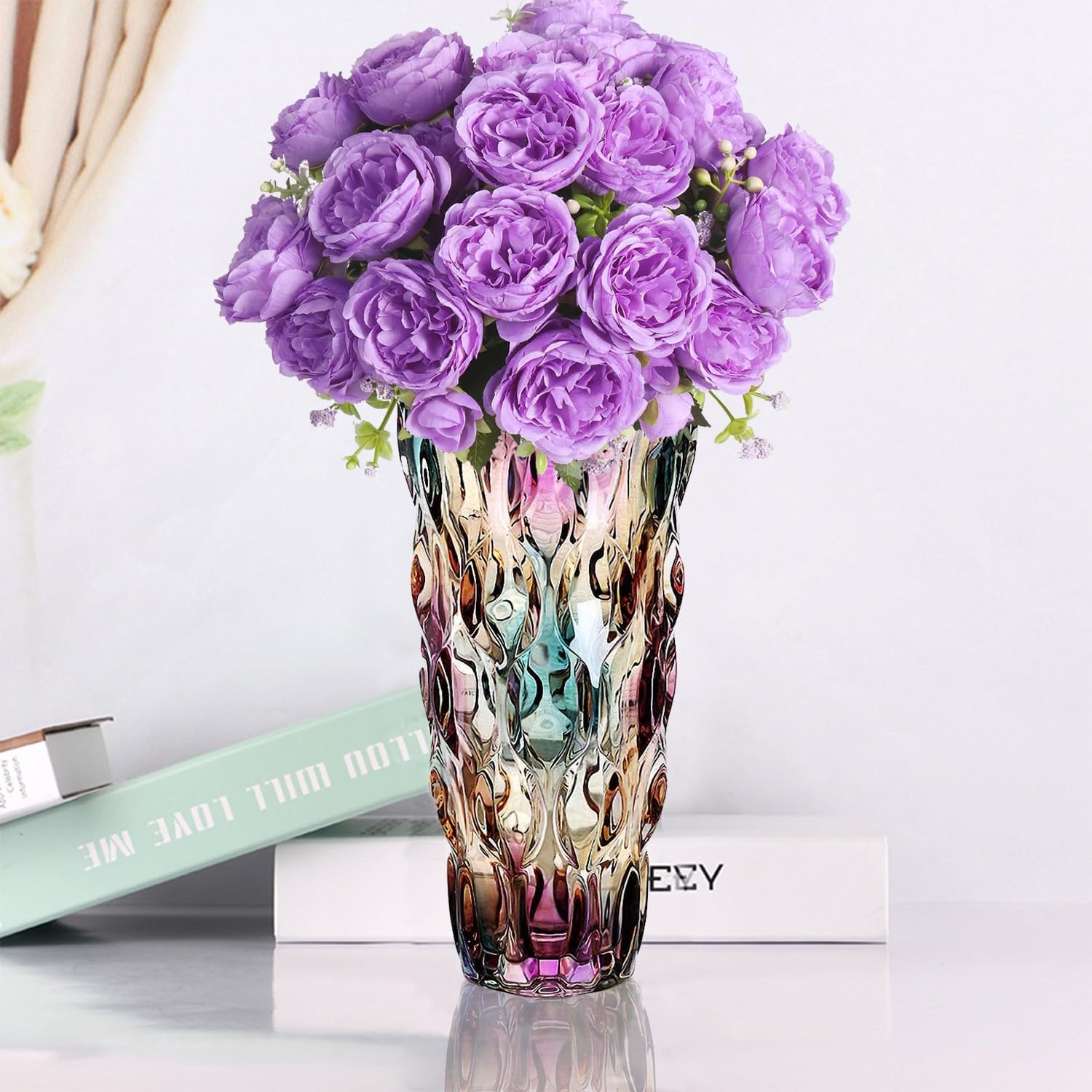 Luxe Blue Vase - View 5