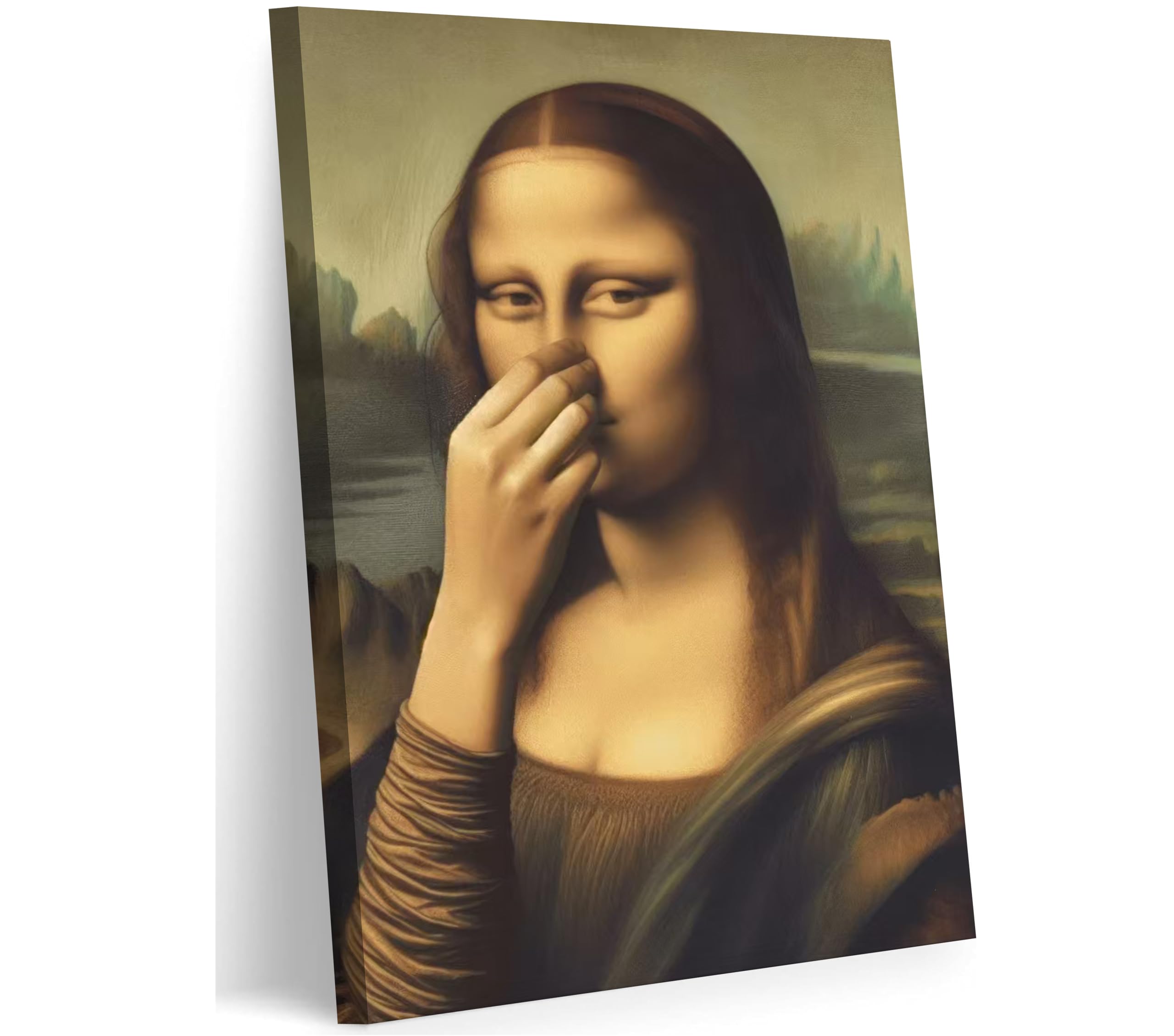 Vintage Black Canvas Wall Art — 12x16