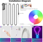 RGB Metal LED Strip Light - View 4