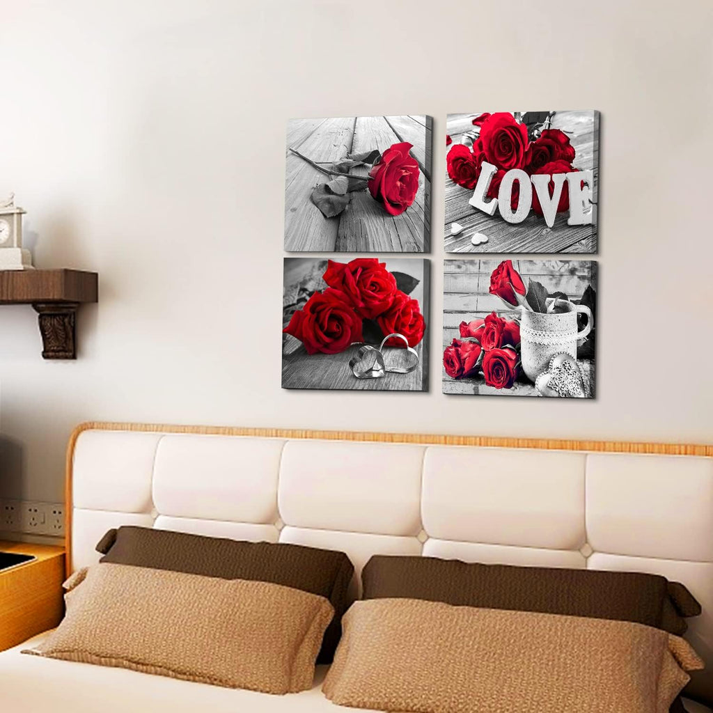 Framed Modern Blue Wall Decor — 20x20 - View 5