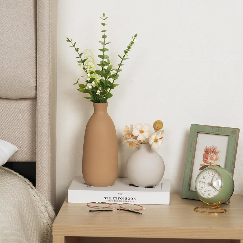 Farmhouse Beige Decorative Vase — Set of 5 - View 7