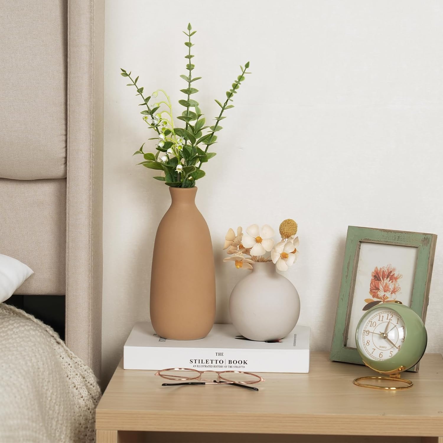 Farmhouse Beige Decorative Vase — Set of 5 - View 7